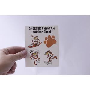 Chester Cheetah, Sticker Sheet, Snack Mascot, Cartoon Character, Frito-Lay's